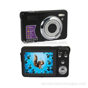 Hot 18 Megapixels 2.7" TFT 8x optical zoom top 10 compact digital camera